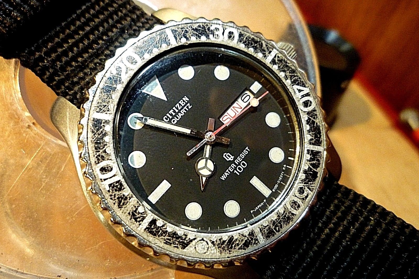 citizen 38mm diver
