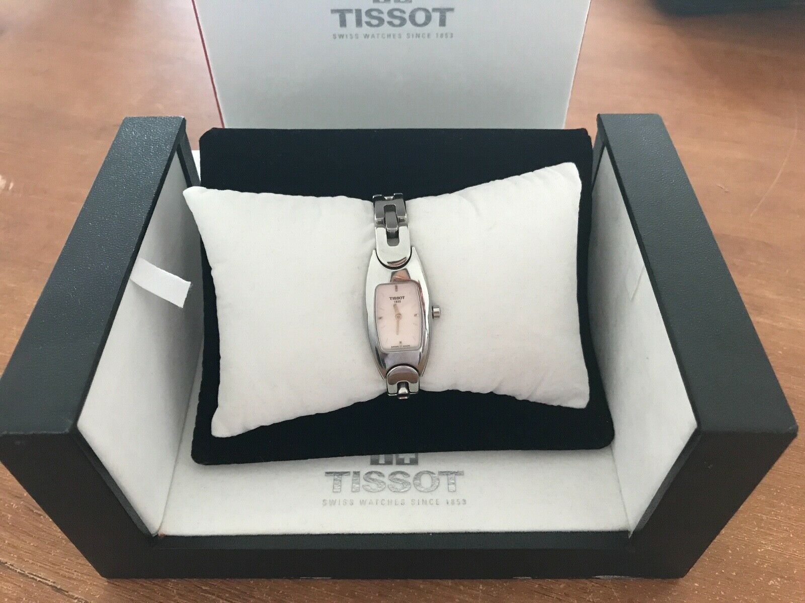 LADIES TISSOT watch G345 sapphire crystal stainless steel