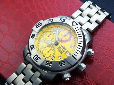 SECTOR Diving Team 1000 Steel Chronograph Yellow Dial Automatic