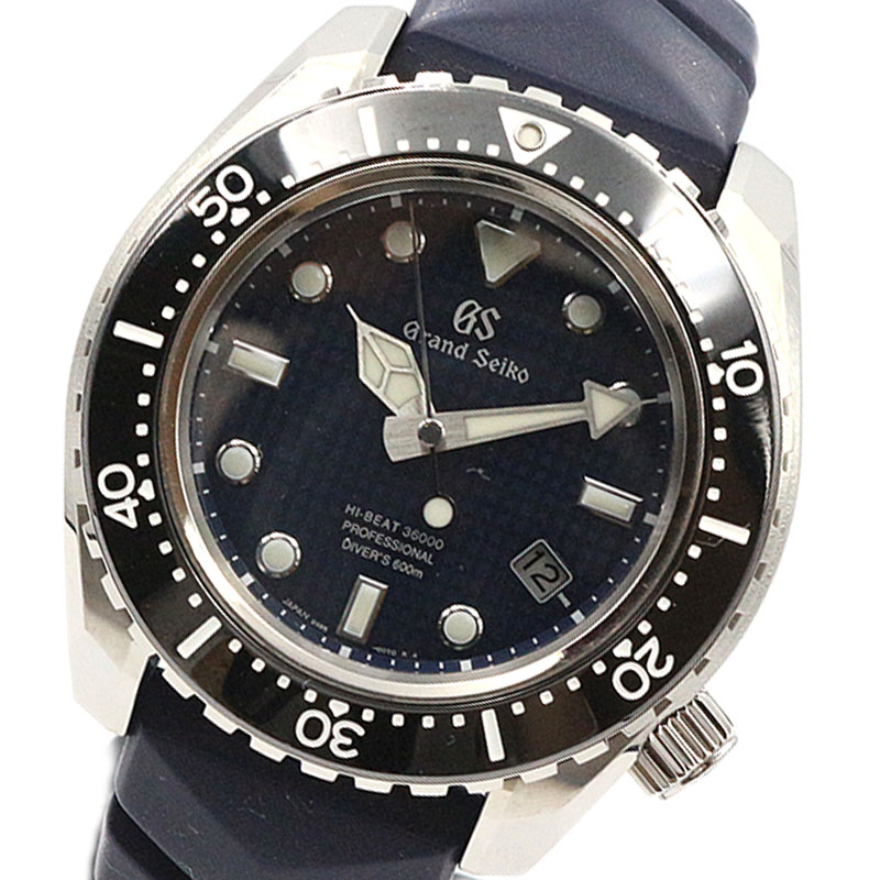 Seiko SEIKO Grand Seiko SBGH257 Navy self-winding men's watch [used] |  WatchCharts