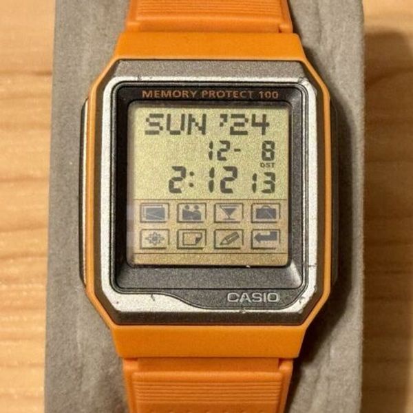 Casio Invisible Calculator Casio VDB-101JIM Invisible Machine Data Bank Touch Screen Men Digital ...