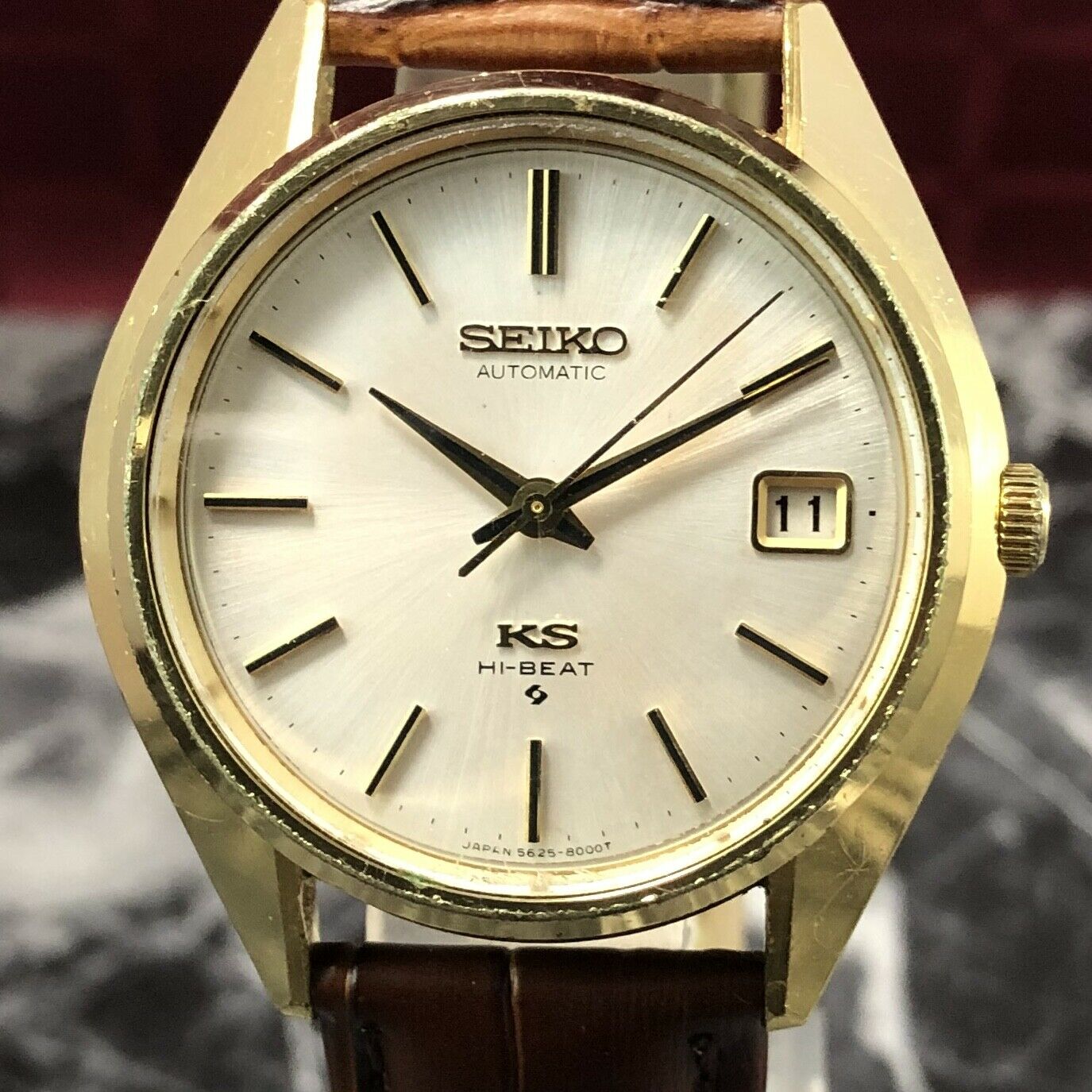 Vintage 1975 KING SEIKO 56KS Hi-Beat 5625-8001 Automatic Men's