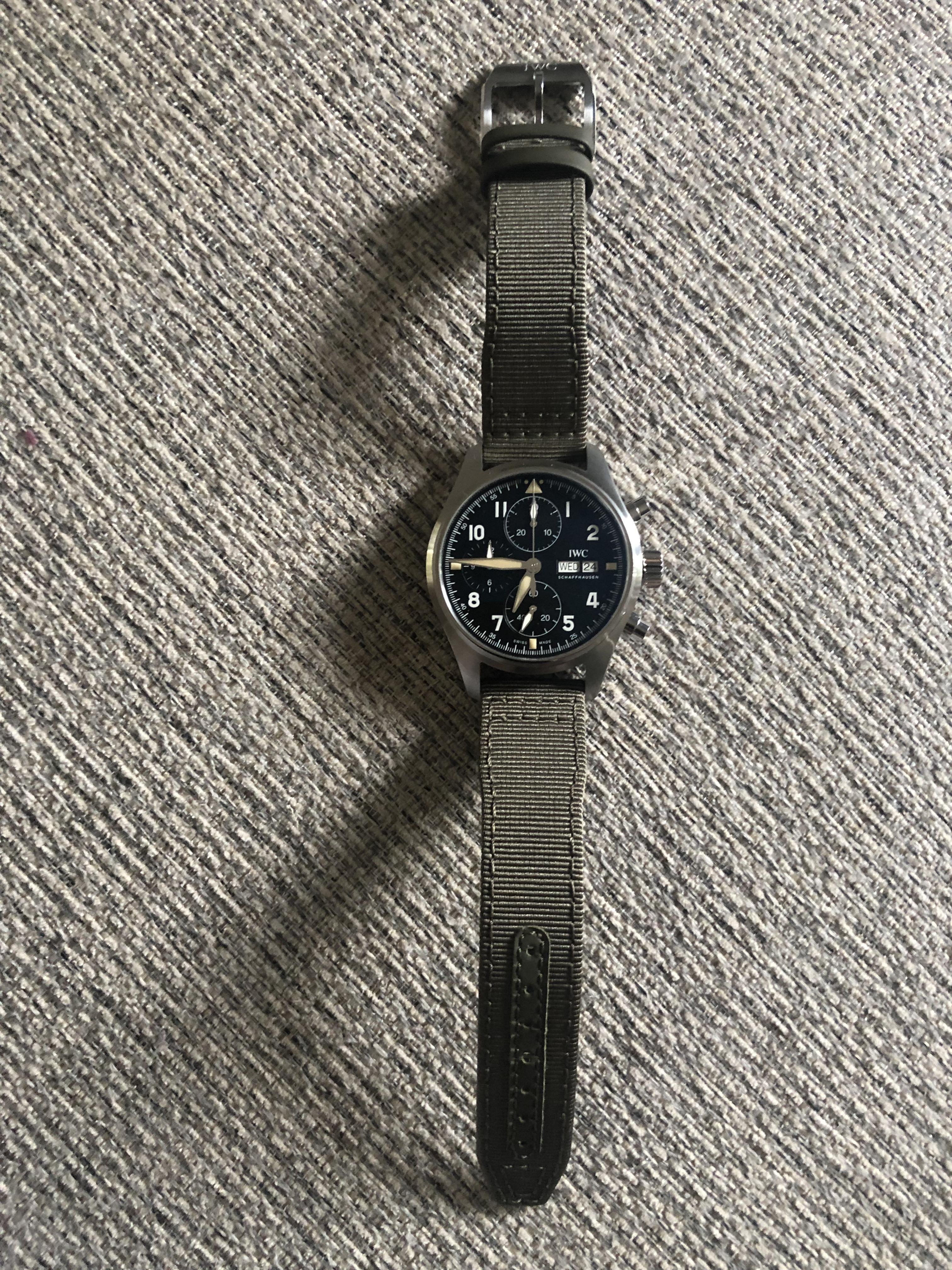 iwc spitfire strap