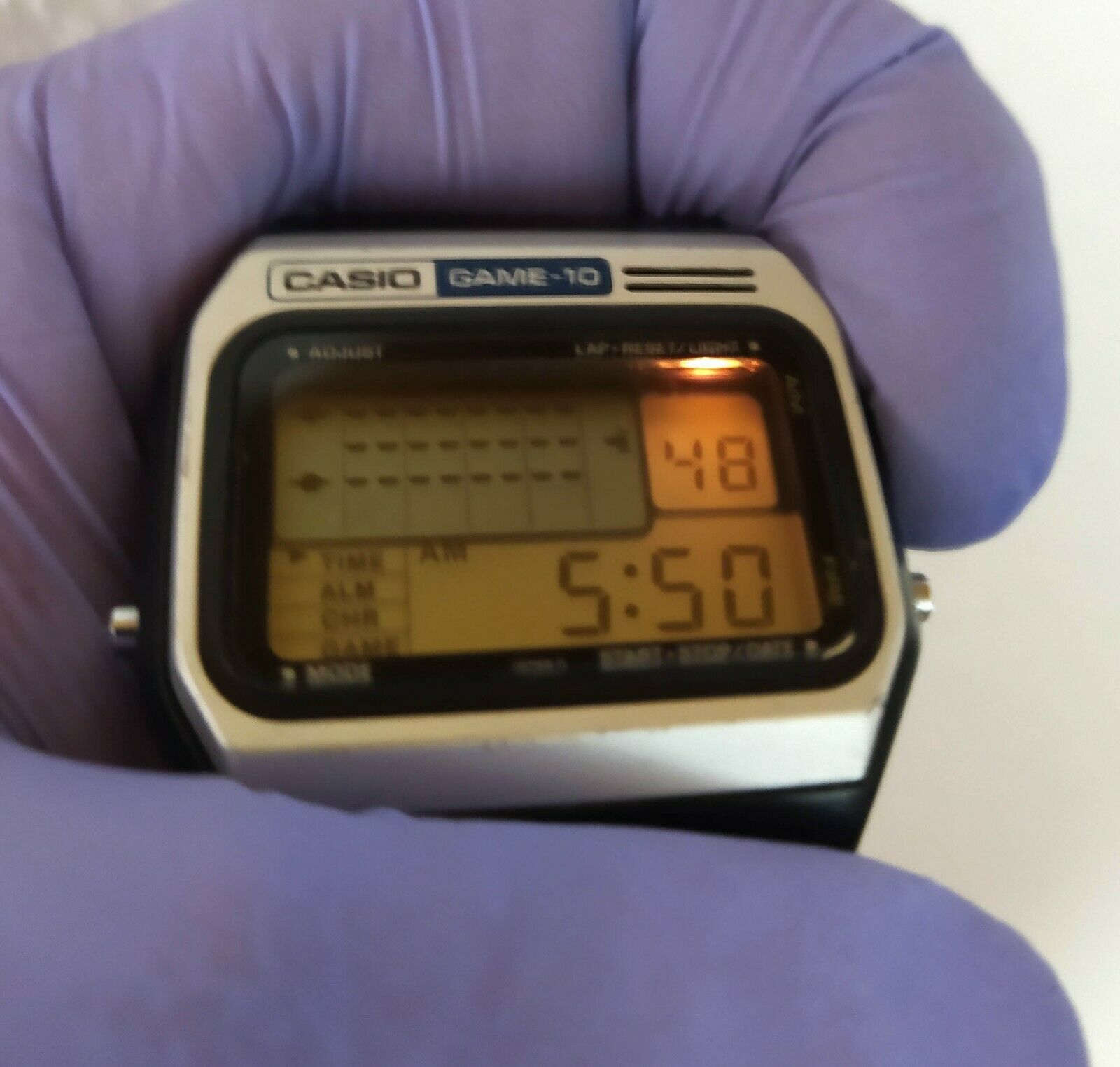 Casio GM-10 Game Watch Module 165 Game-10 | WatchCharts