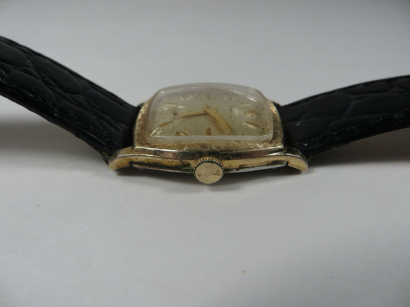 10k 1965 Bulova and a Buren 1960s hot watch extra gold band