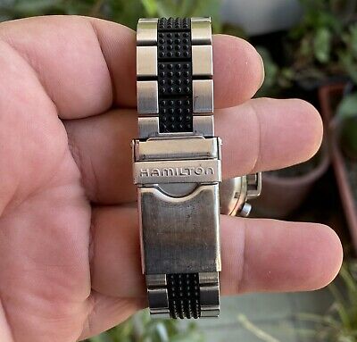 HAMILTON Khaki 6313 quartz chronograph mens watch working