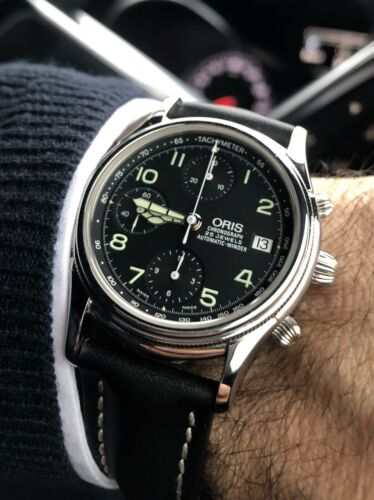 Oris 7415B Chronograph Valjoux 7750 Mvmt WatchCharts