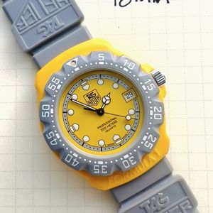 TAG HEUER FORMURA1 382.513 イエロー×グレー TAG Heuer Formula 1 382.513 Price as of July 2025 | WatchCharts