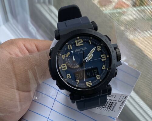 CASIO PRO TREK PRW-6600Y-2JF Triple Sensor NAVY BLUE SERIES 