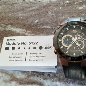 Casio Edifice 5122 EQW-M1100 Rose Gold | WatchCharts Marketplace Casio Edifice 5122 EQW-M1100 Rose Gold | WatchCharts Marketplace