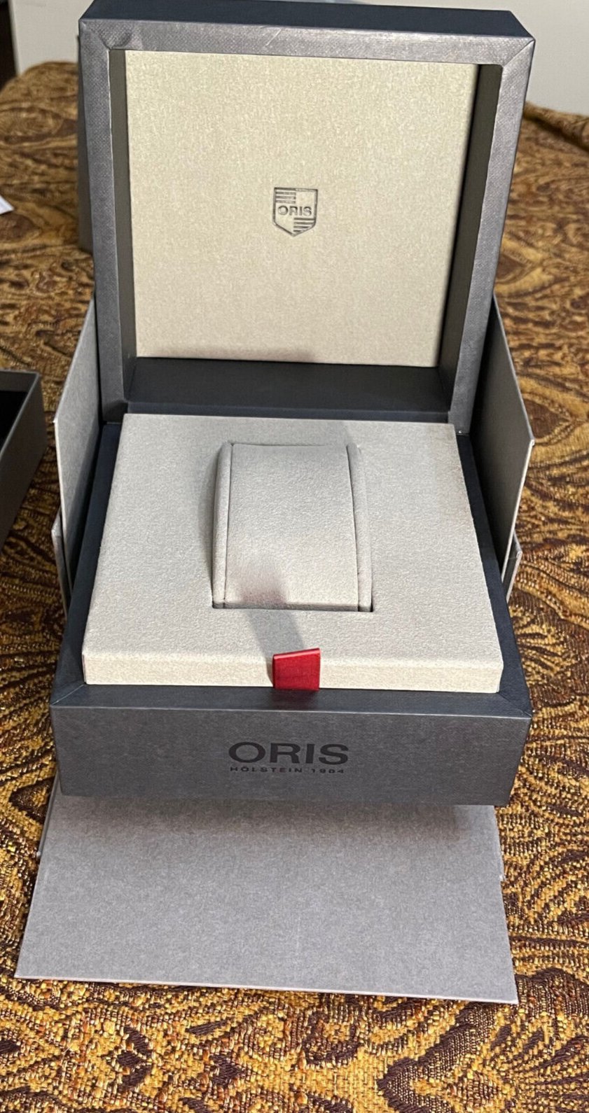 Oris Watch Box Case. Authentic Oris watch case. Swiss Made