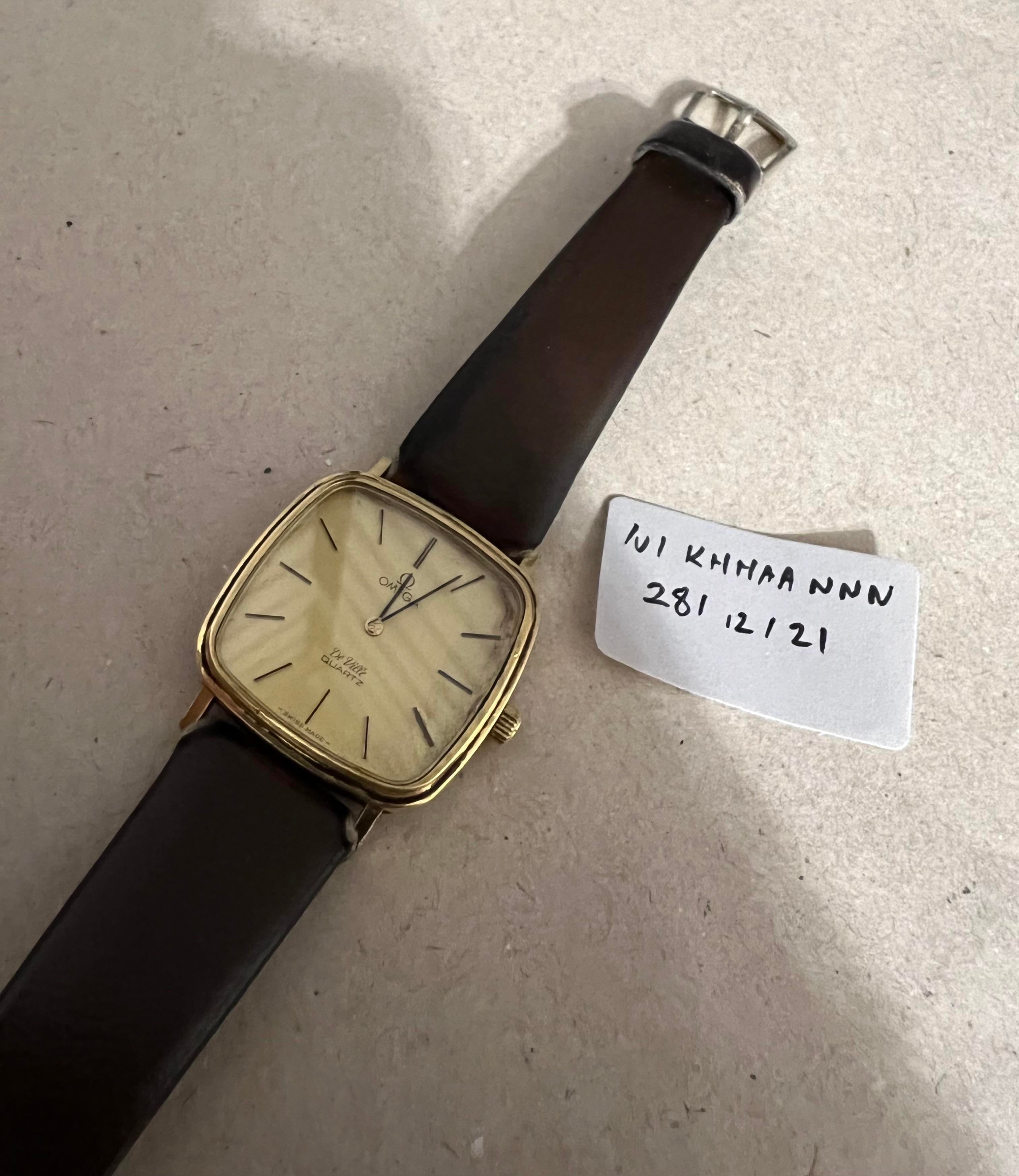 WTS Omega De Ville Quartz Square 1330 Cal. WatchCharts Marketplace