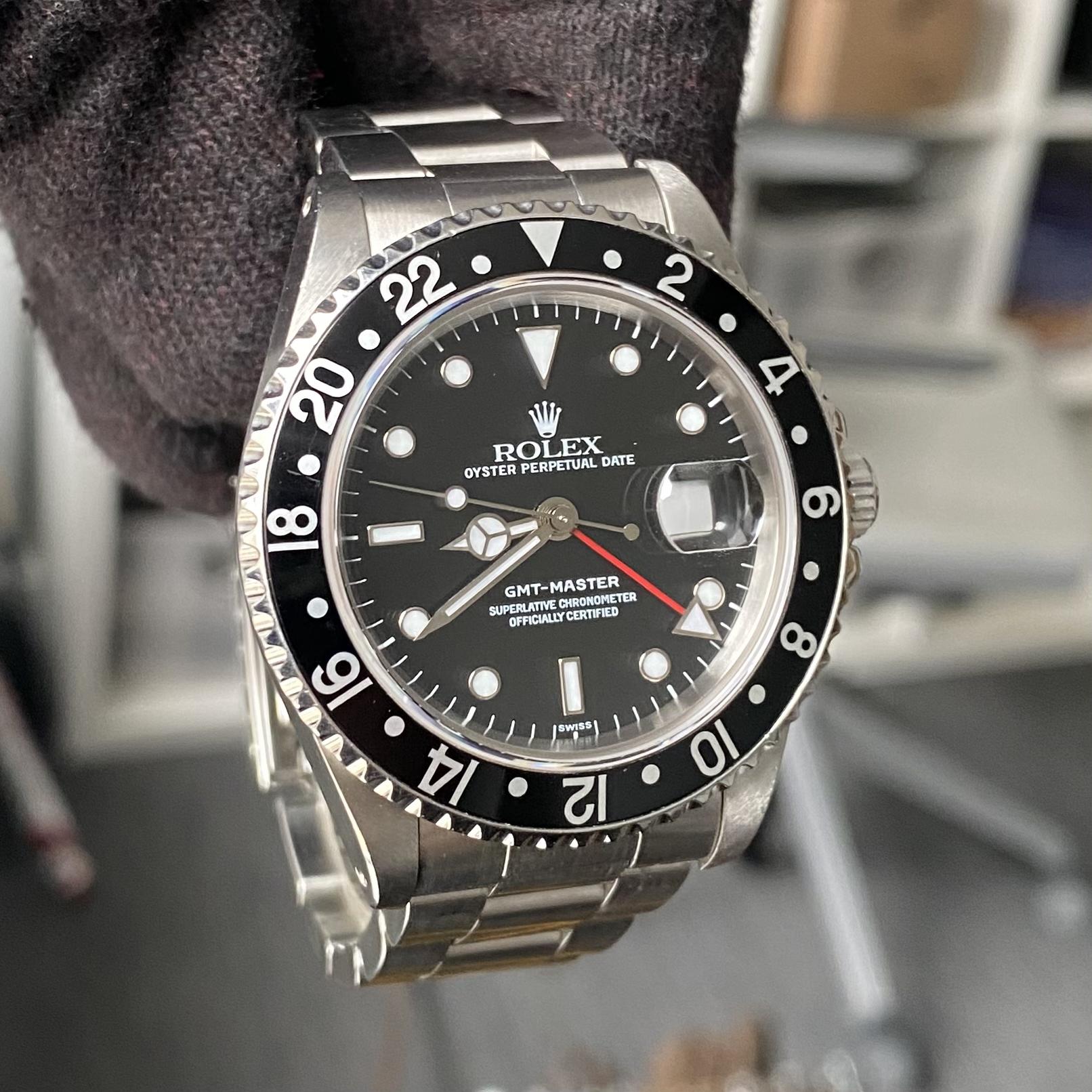 Rolex gmt hotsell master 1996