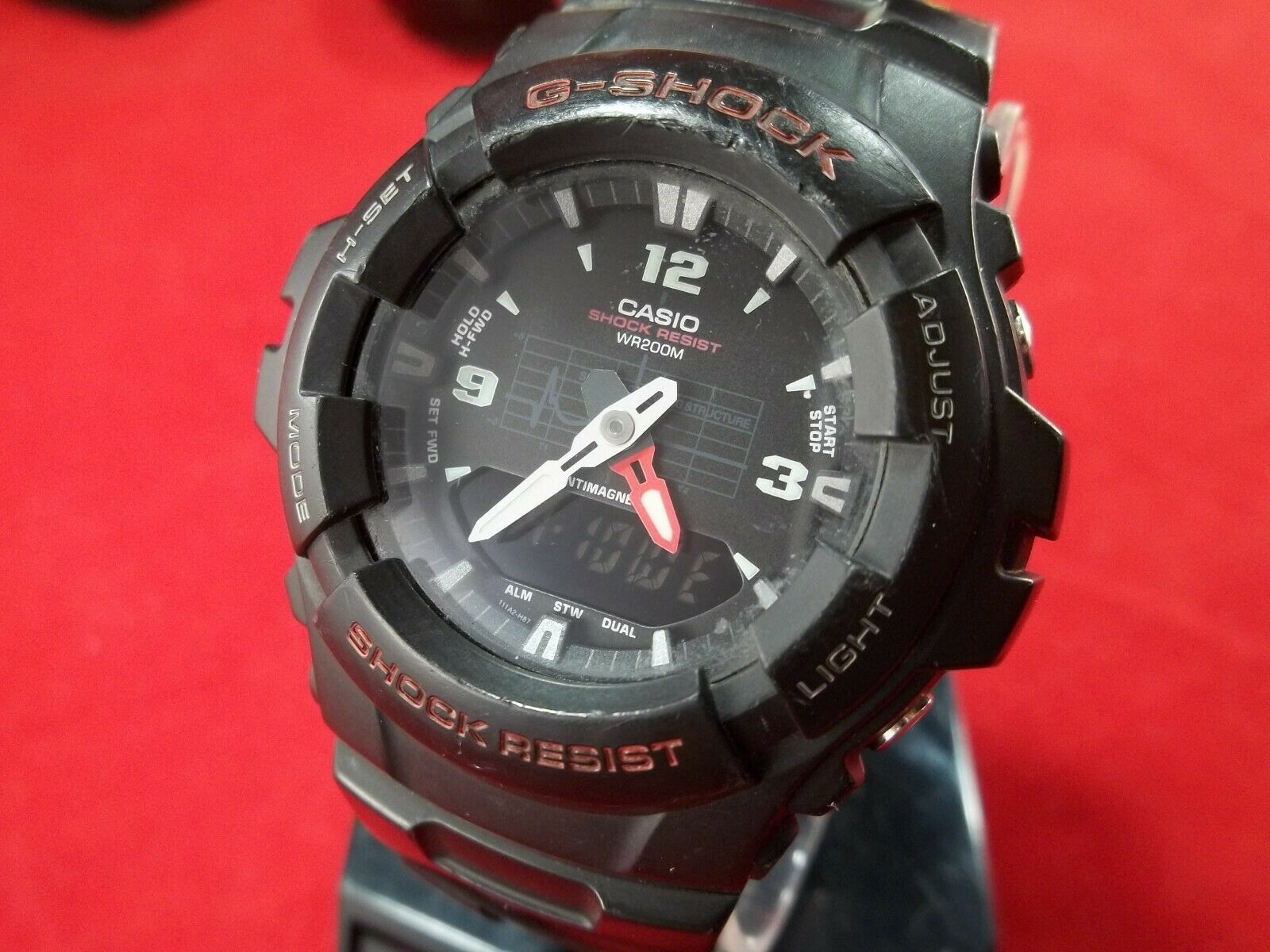 casio shock resist wr200m