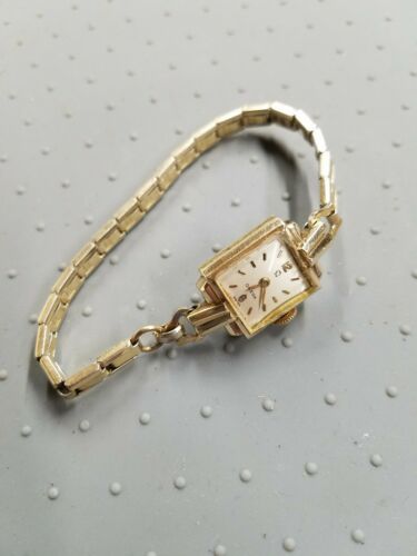 Omega 10k gold filled cheap watch