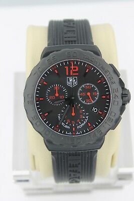 Tag Heuer CAU111A.FT6024 Formula 1 Black Rubber Red Chronograph