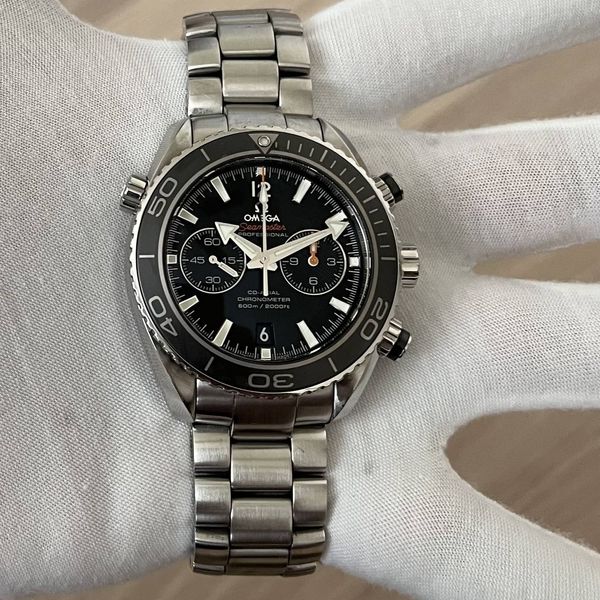 SOLD Omega Seamaster Planet Ocean Chronograph 232.30.46.51.01.001 under ...