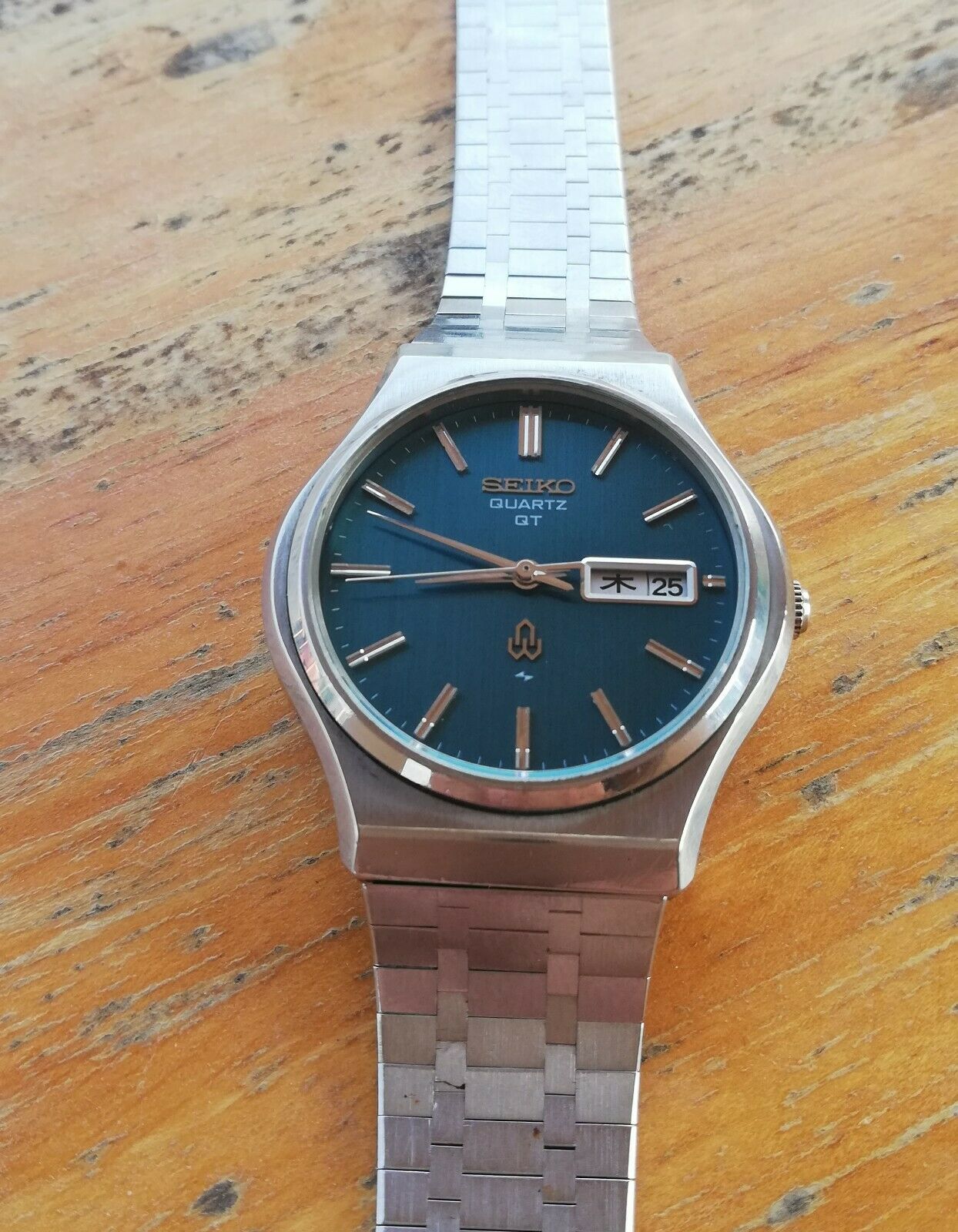 Vintage Seiko Quartz QT JDM 0823 8000 November 1974 Kanji