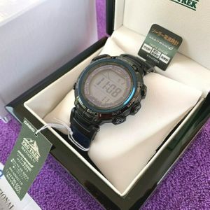 MINT CASIO PRO TREK PRX-2000LC-1JF Black Titanium Wrist Watch