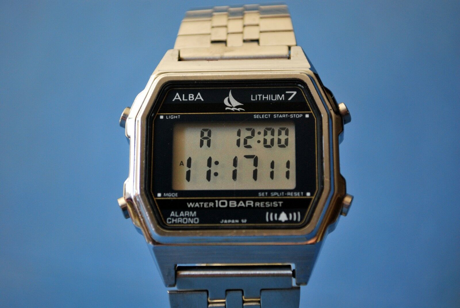 セイコー ALBA デジタル LITHIUM7 ヴィンテージ W309-4210 Seiko ALBA Digital LITHIUM7 Vintage W309-4210 Good condition