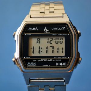 セイコー ALBA デジタル LITHIUM7 ヴィンテージ W309-4210 d5a63189-e0f8-483a-a020-