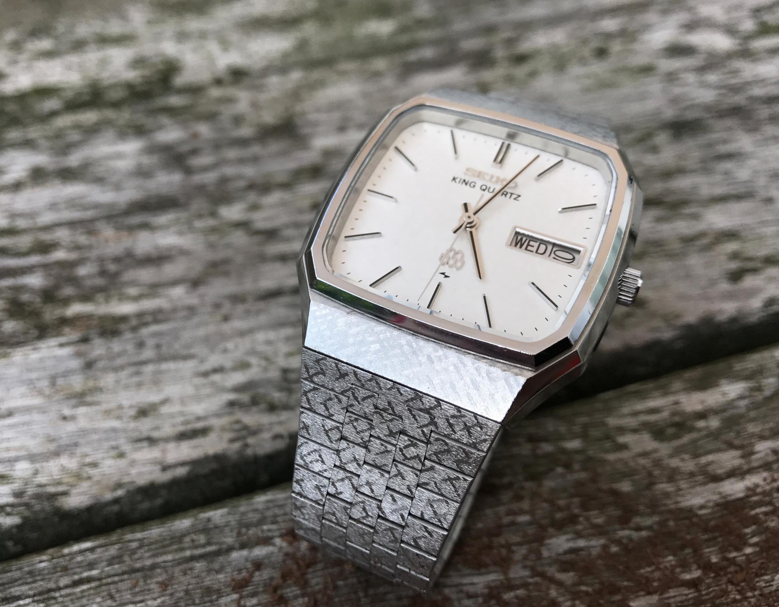 FS: Seiko King Quartz 9223-5000 Silver snow dial | WatchCharts