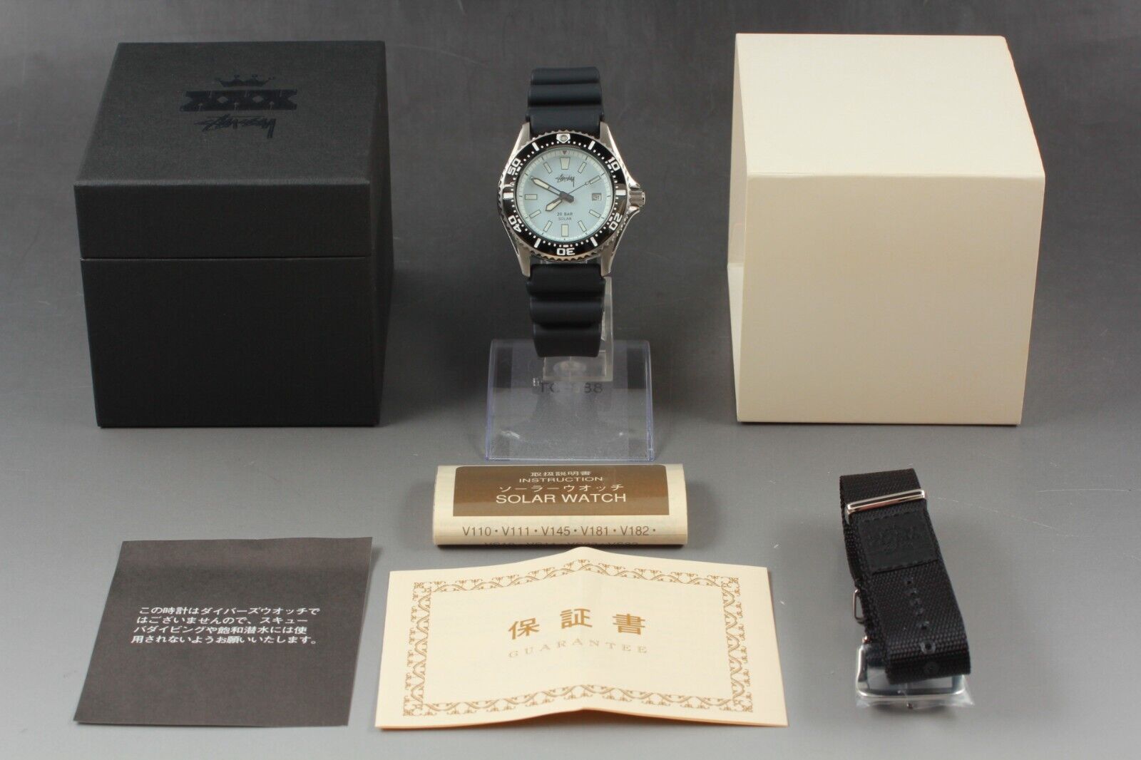 BRAND NEW** SEIKO x STUSSY 30th Anniversary V145-0CE0 Solar BRAND NEW** SEIKO x STUSSY 30th Anniversary V145-0CE0 Solar