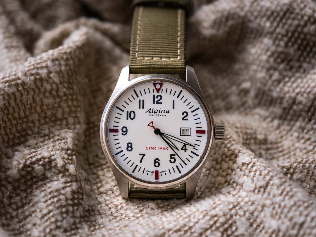 Alpina startimer pilot online quartz