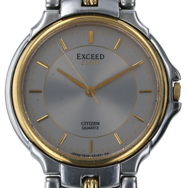 Citizen CITIZEN EXCEED EUROS 5639-F60820 Quartz Silver Dial 3