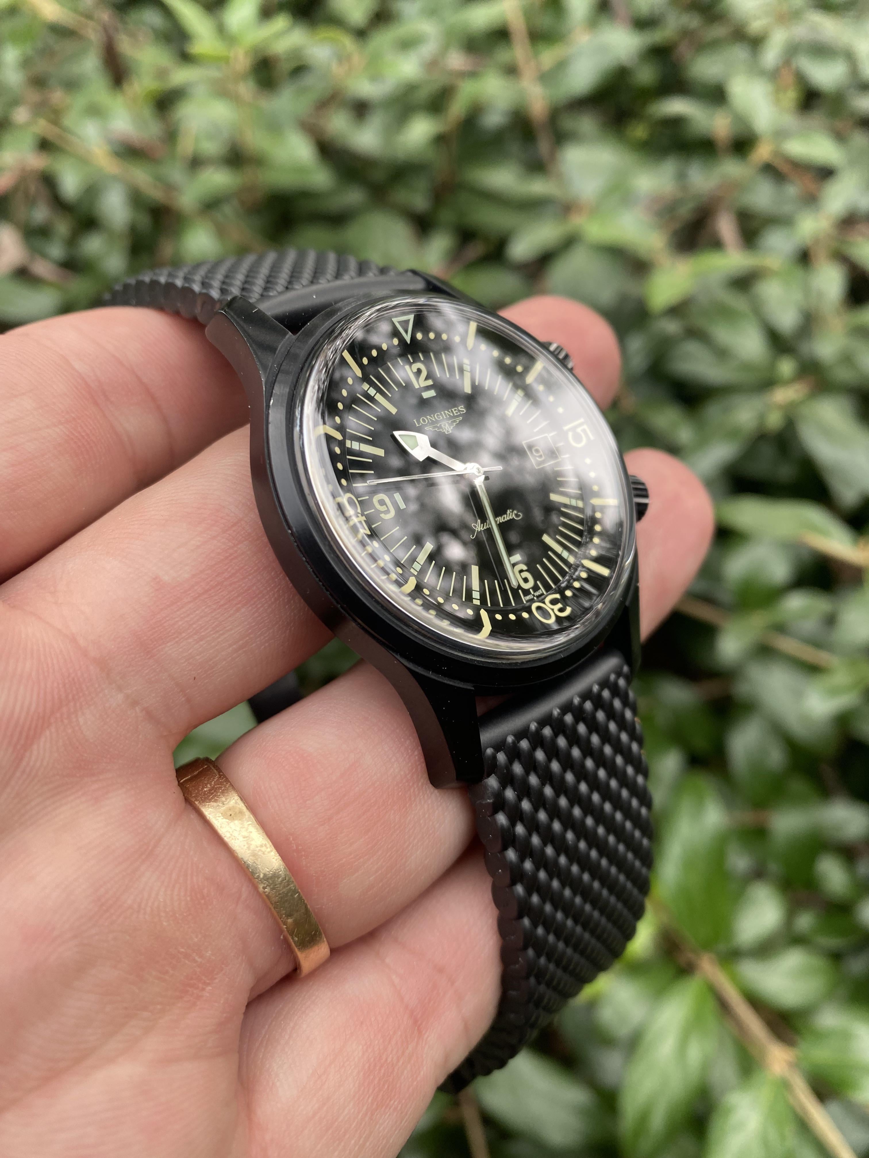 Longines cheap pvd diver