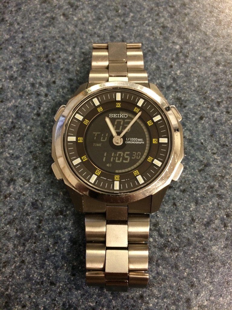 Seiko Analog Digital JDM H024 00B0 WatchCharts Marketplace