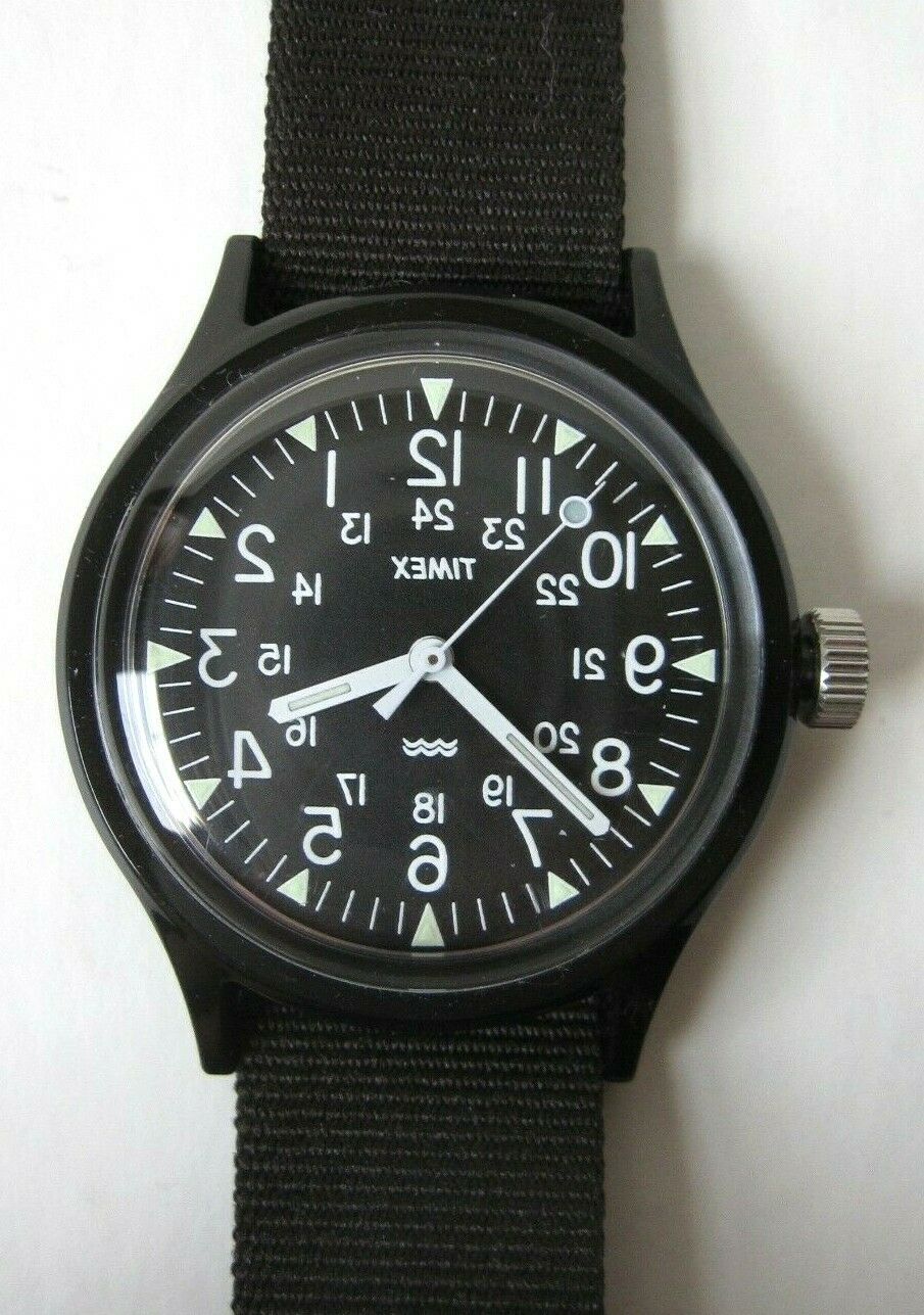 TIMEX x ENGINEERED GARMENTS x BEAMS BOY JAPAN Collab Watch Black