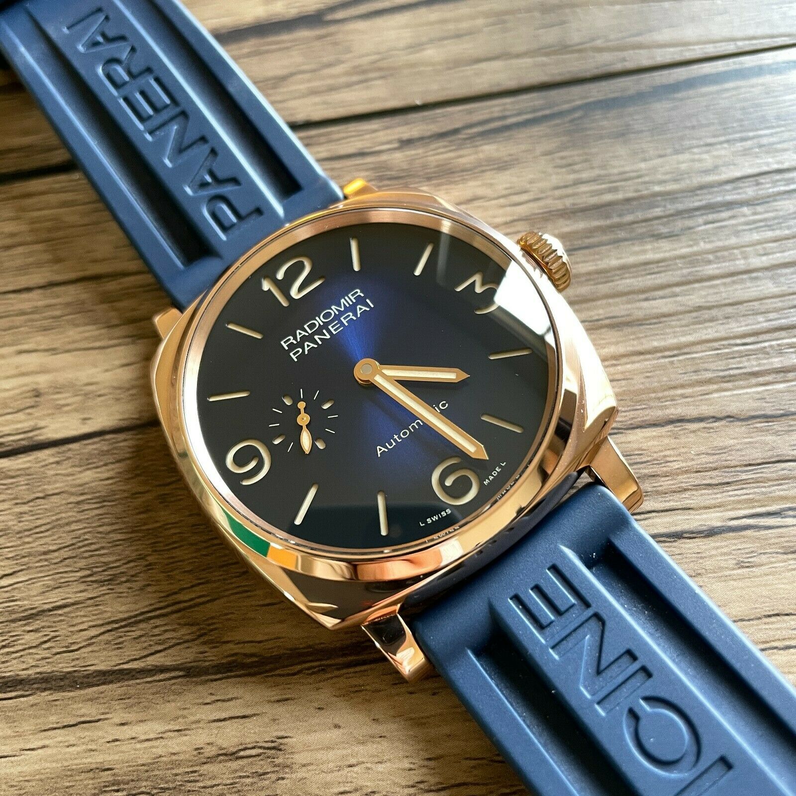 Panerai Rose Gold Radiomir 1940 PAM934 2019 complete WatchCharts