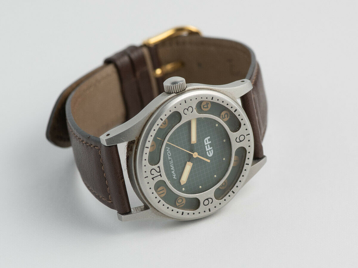 Vintage Hamilton EFA (Engineered For Action) Quartz Men's Watch |  WatchCharts Marketplace