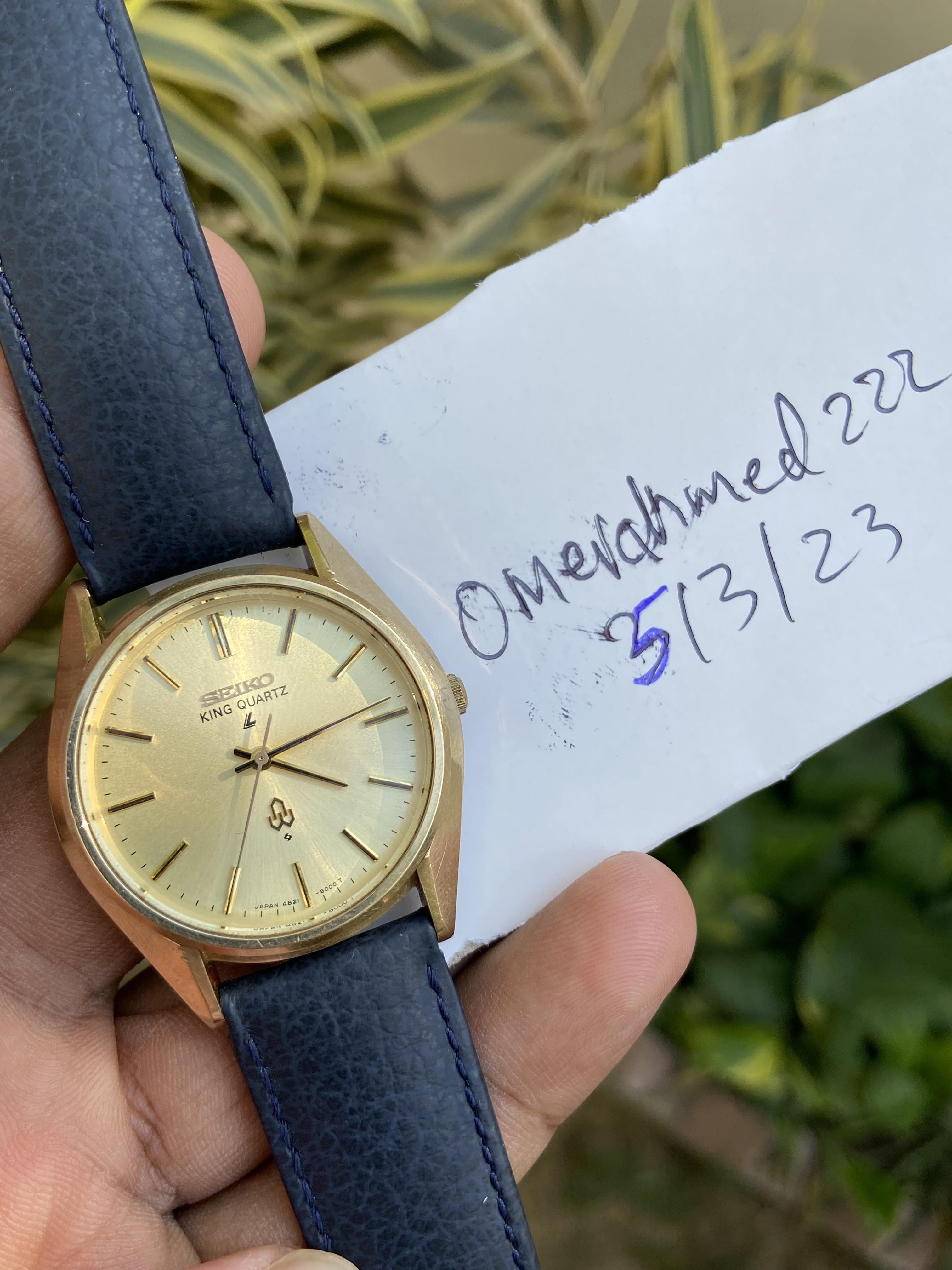 WTS] Seiko King Quartz Cap Gold | WatchCharts Marketplace