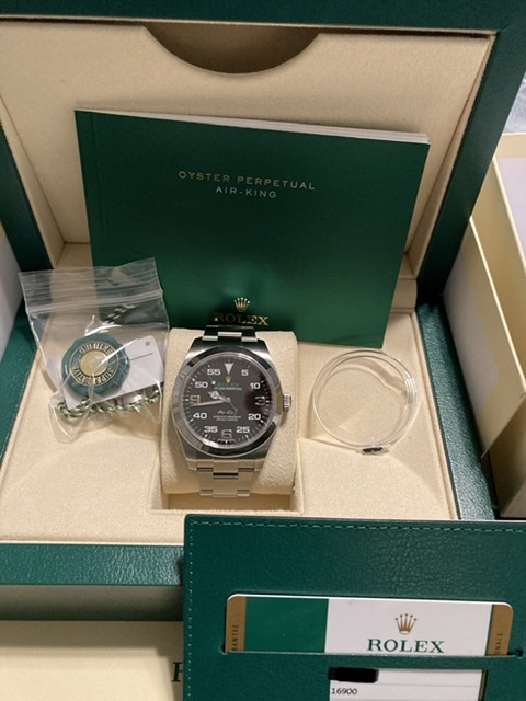 Rolex air hotsell king 11690 price