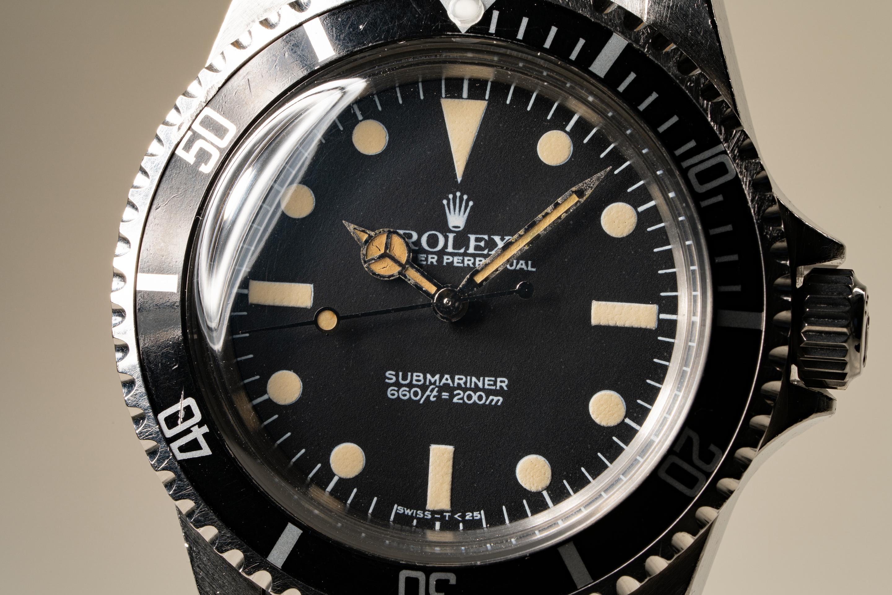 FS 1984 Rolex Submariner 5513 with Mark 5 Maxi Dial WatchCharts Marketplace