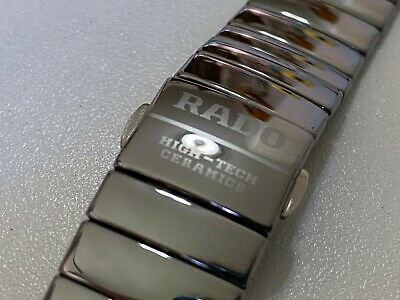 RADO CERAMICA BRAZALETE TITANIUM REF 04181 INCOMPLETO, PARA PIEZAS 24MM (6)  | WatchCharts