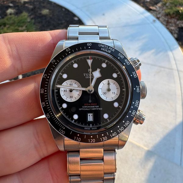 [WTS] Tudor Black Bay Chrono Reverse Panda | WatchCharts Marketplace