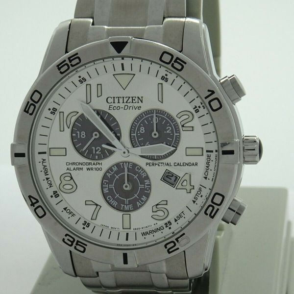 citizen eco drive perpetual calendar watch E820S080304 WatchCharts