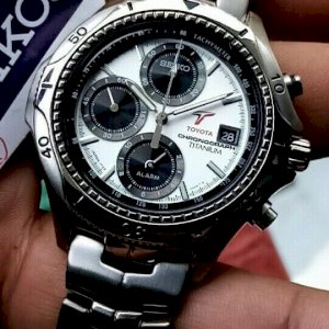 Rare Seiko Toyota F1 Speedmaster Ltd Ed 500 PCS Panda Made
