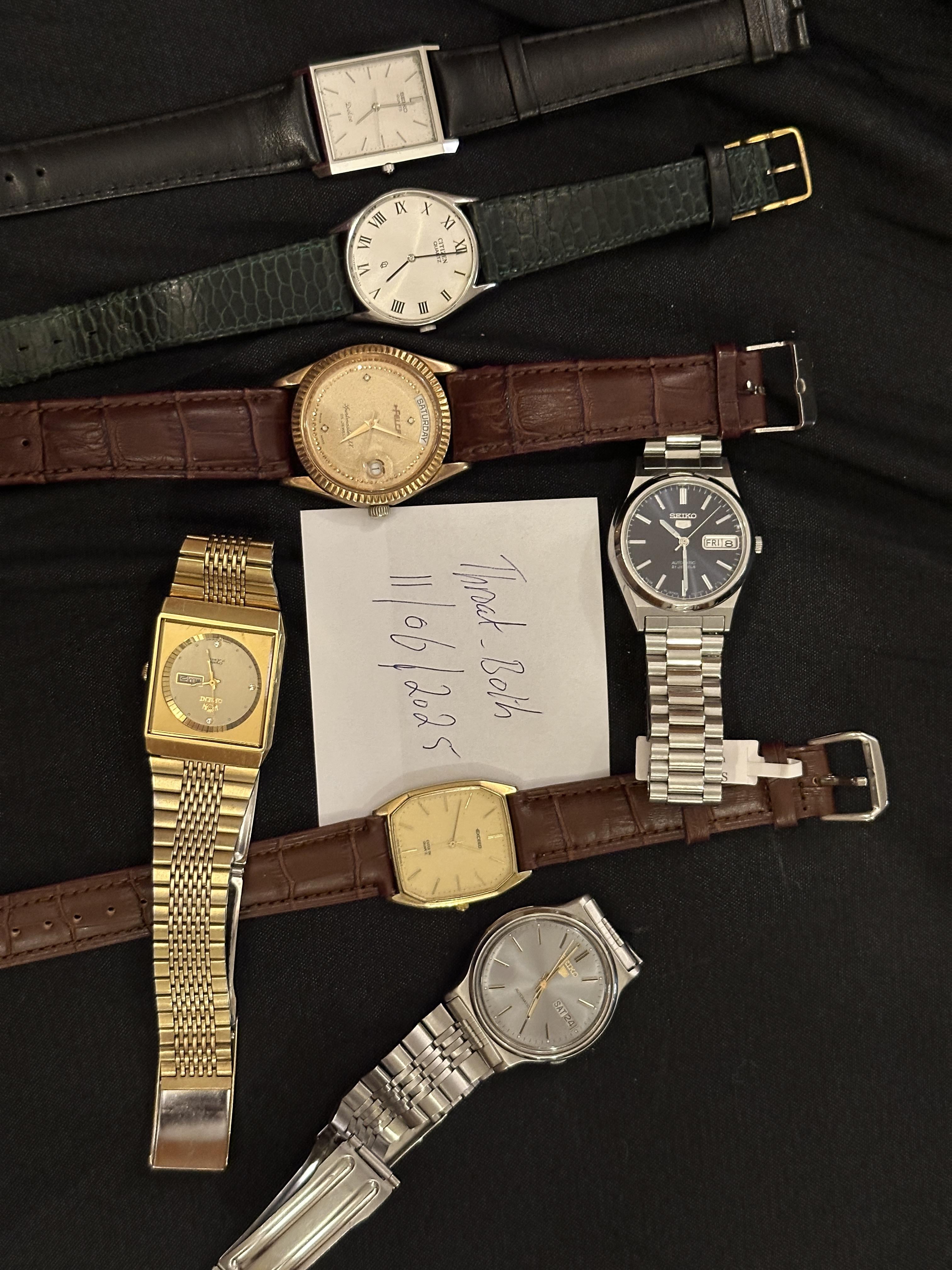 WTS] Vintage Seiko Dolce - 6030-5620 - SHA - Textured Dial 