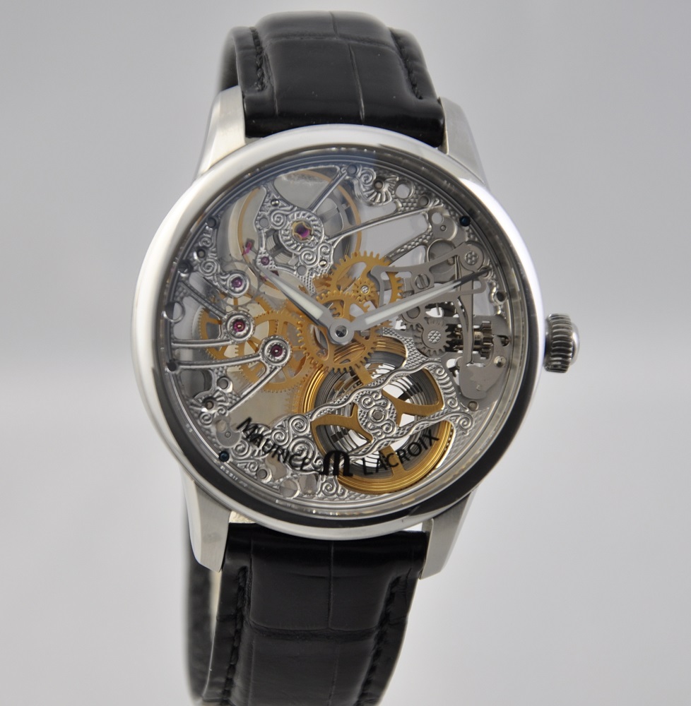 FS Maurice Lacroix Masterpiece Squelette Skeleton Tradition 43mm