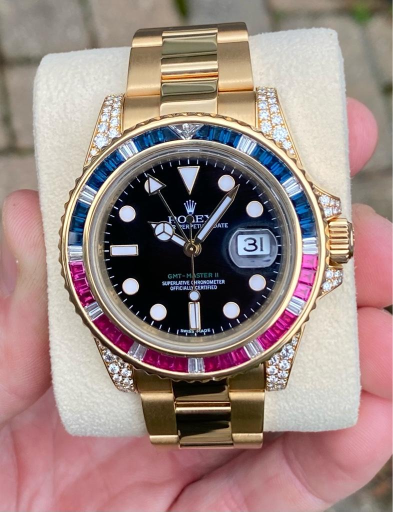 FS: Rolex 116758SARU GMT Master II Complete Box and Papers | WatchCharts