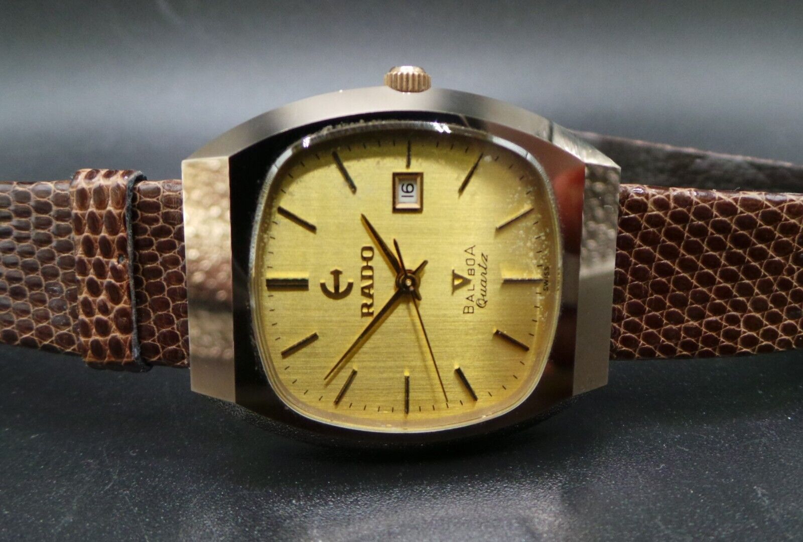 RADO K161 クォーツ 腕時計 Yahoo!オークション - 稼動品 RADO ラドー BALBOA V バルボア