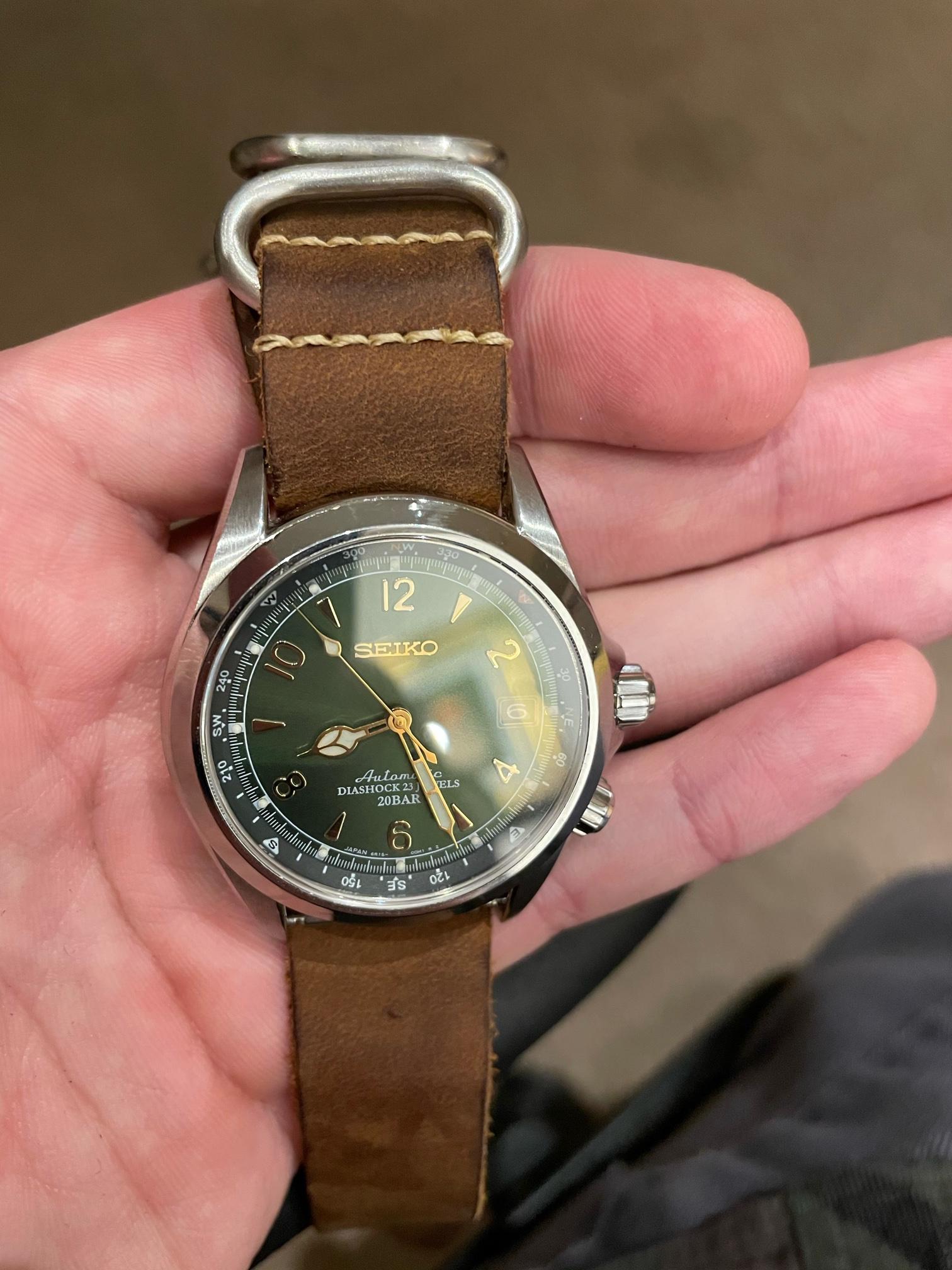 Wts Seiko Alpinist Sarb017 Watchcharts 6247