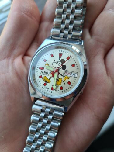 Vintage Mickey Mouse 1983 SEIKO Men's Japan Automatic Watch 6309