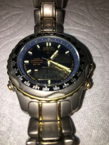 CITIZEN ATTESA Eco-Drive クロノグラフ GN-4W-UL