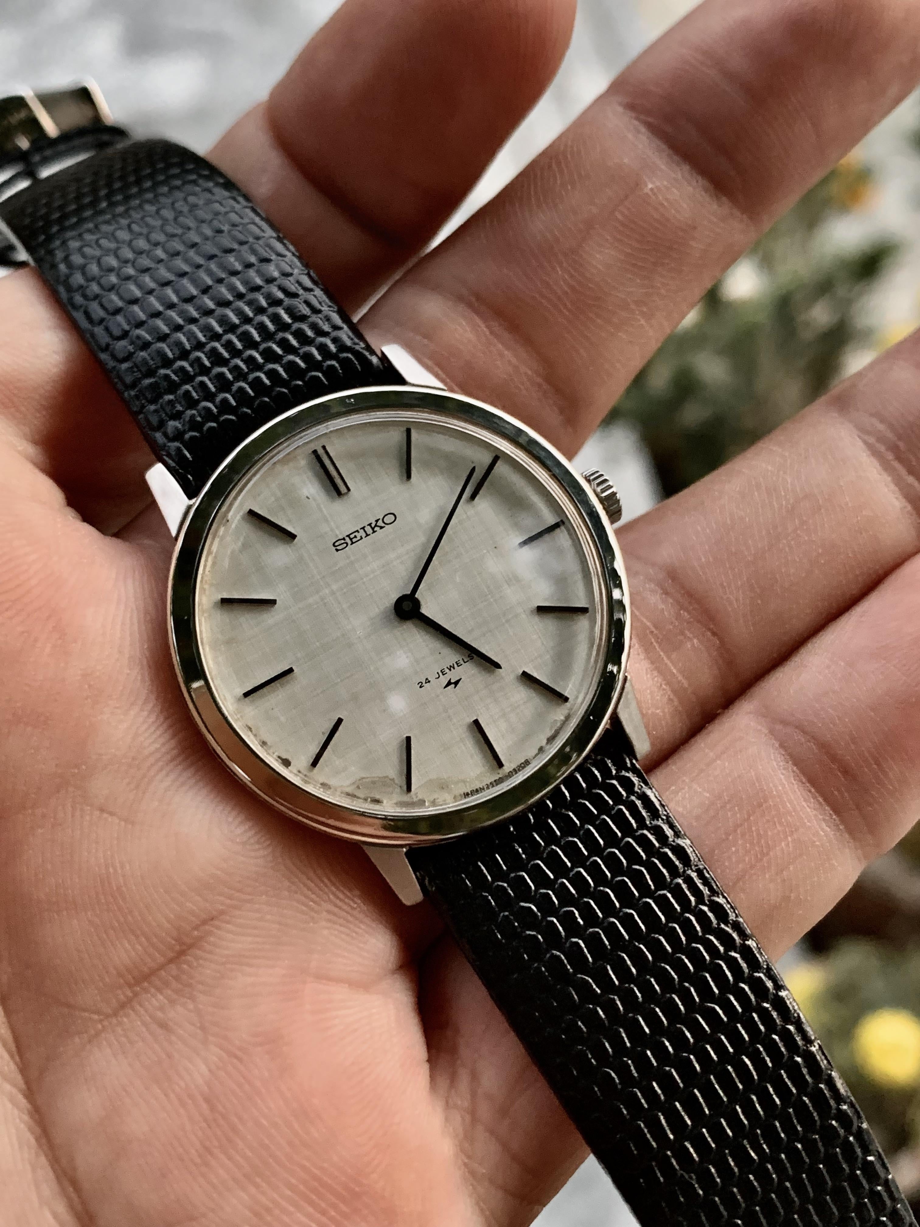 SEIKO☆腕時計 24石 手巻き式 2559-0181 セイコー シャリオ 2559-0181