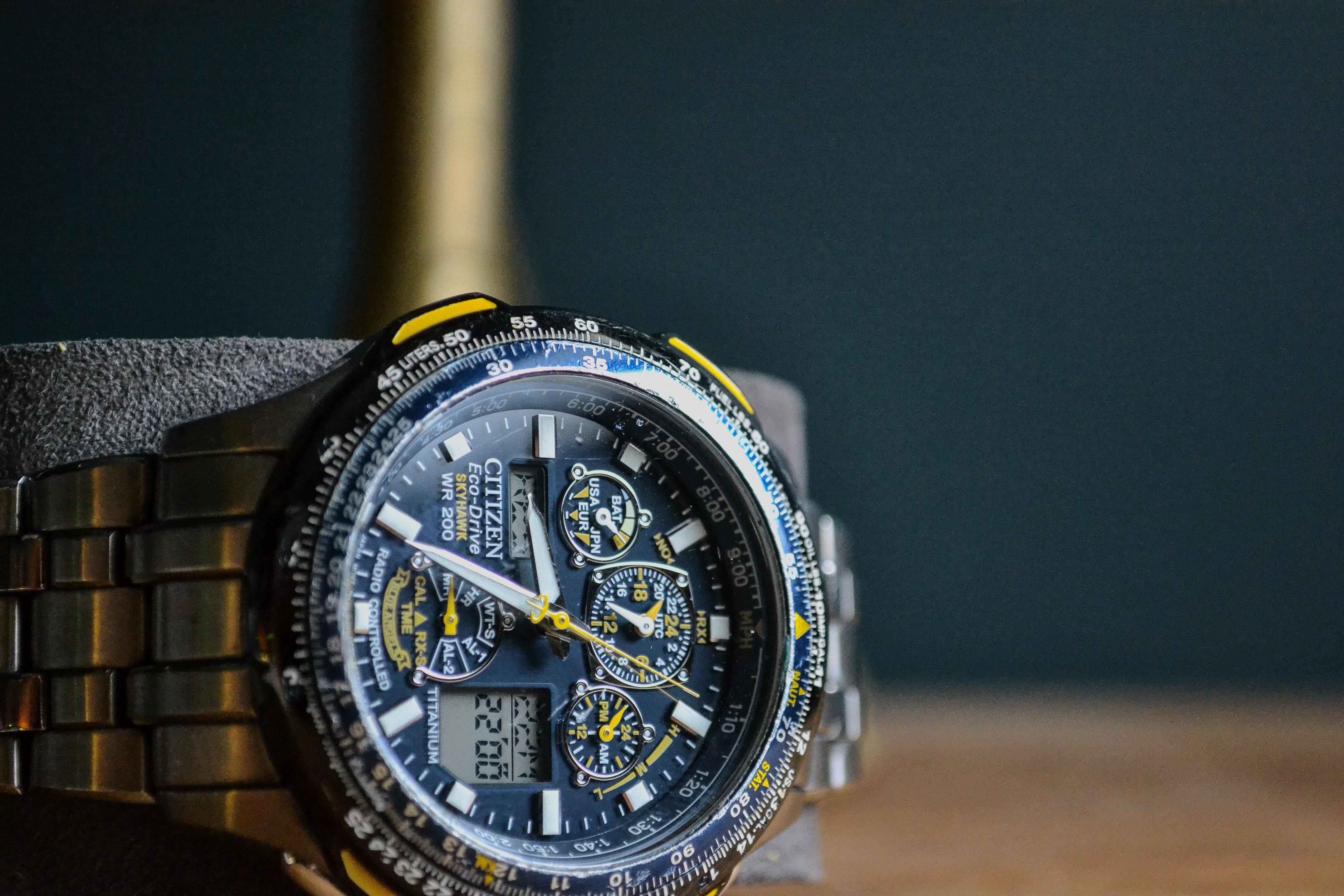 Citizen eco drive 2024 skyhawk wr200 blue angels